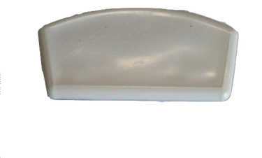 HR10 END CAP - PLASTIC - WHITE
